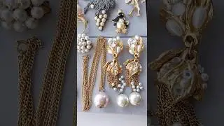 Винтажная бижутерия.Кеннет Лейн,Трифари,Ришелье,Марвелла