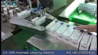 Automatic Horizontal Carton Box Packing Machine | Bottle Cartoning Package Machine