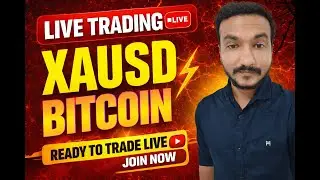🔥29 JAN | XAUUSD & Bitcoin Live Trading | Gold & BTC Scalping Live | Hindi