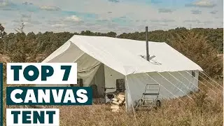 Best 7 Canvas Tents Reviewed: Top Picks for Glamping & Camping