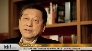 ICLIF Leaders Room with Datuk Dr Paul Chan of HELP University