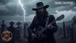 HEAVEN DON'T WANT ME - Dark Country Music | Dark Outlaw Country Songs (LYRIC VIDEO)