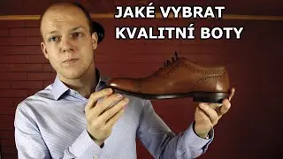 Jak vybrat pánské společenské boty | jak vybrat polobotky