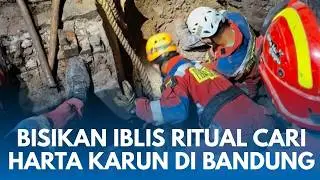 RITUAL CARI HARTA KARUN & BISIKAN IBLIS! 2 Pria Tewas Tertimpa Reruntuhan di Bandung