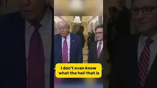 President TRUMP to Reporter: Get yourself a real job