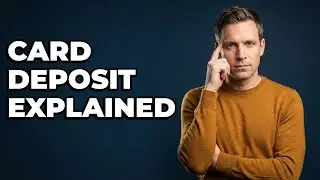 How does a credit card block work for car rental deposits in Europe?