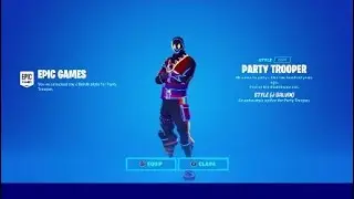 Fortnite: Unlocking Party Trooper!! (J Balvin Style)