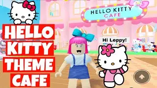 HELLO KITTY THEME CAFE TOUR and DESIGN IDEAS! My Hello Kitty Cafe FREE Design Ideas and Tour