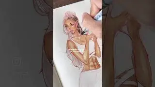 Drawing KATARA from Avatar the Last Airbender 🌊🌬️🧊 #artshorts #sketch #sketchbook #fanart