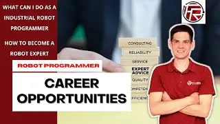 Who is and what a industrial robot programmer does ? Possible career paths.