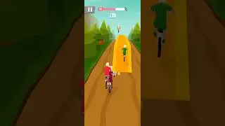 Bike rush game #treandingshort #shortfeed