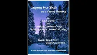 Stopping by a Woods on a Snowy Evening ~ James Hirt