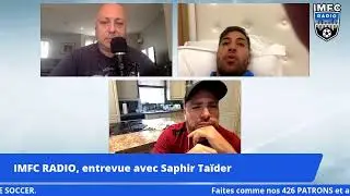 IMFC RADIO, ENTREVUE AVEC SAPHIR TA&Iuml;DER. LA SUITE SUR WWW.IMFCRADIO.COM
