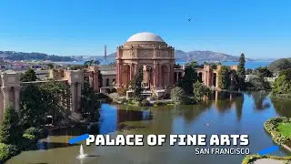 4K Drone Footage Palace Of Fine Arts #aerialphotography #sanfransico #palaceoffinearts