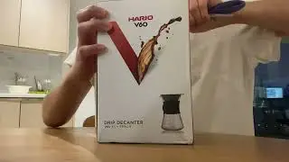 unboxing hario v60 decanter & initial thoughts