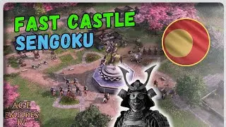 Build per FAST CASTLE con SENGOKU DAIMYO 🏯​​ ► Age of Empires IV ◄ Gameplay ITA