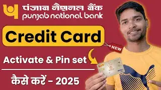 pnb credit card activation process | how to activate pnb credit card | pnb credit card