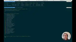 Commands for exporting and importing a database