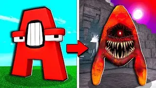 Upgrading ALPHABET LORE To CURSED ALPHABET LORE! (Roblox)