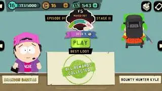 South Park Phone Destroyer Stage 17 - Bounty Hunter Kyle