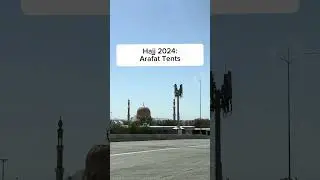 Hajj 2024: Arafat Tents #Umrahme #Hajj #Hajj2024