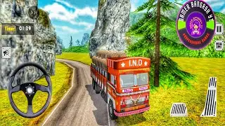 Mountain Truck Simulator Gameplay Fast Wood Delivery Challenge on Dangerous Roads Insane Delivery🪵