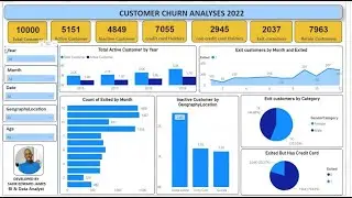 BANK CUSTOMER CHURN ANALYSIS