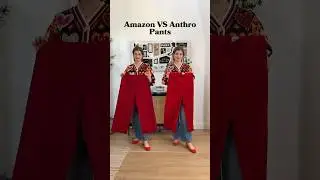 Amazon or Anthro Pants- Which Would You Choose?? #amazonfashion #amazonfinds