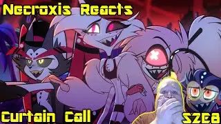 HAZBIN HOTEL - CURTAIN CALL // S2: Episode 8 - Necroxis Reacts