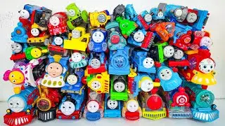 Lots of Thomas trains, Thomas and friends train gear, steam trains, Percy