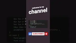 3D Floating Text Animation Using CSS | HTML CSS Animation Shorts 