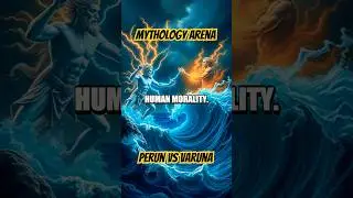 Perun, the Slavic god of storms, Vs the cosmic authority of Varuna, the Indian deity of the oceans