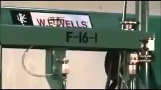 W.F. WELLS F-16-1 TWIN POST BANDSAW