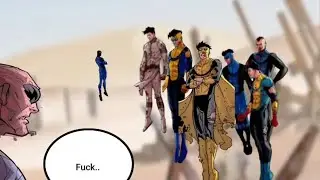 PRISONER MARK - New Comic Animation - Invincible War - Variations (Scenepack in 4K)