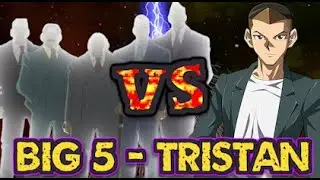 The Big 5 vs Tristan - Yugioh Duelist Kingdom Ultimate Tournament - #yugioh #yugiohcards