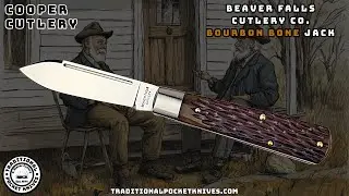 Cooper Cutlery: Beaver Falls Cutlery Co. - Bourbon Bone Jack (BOURBON)