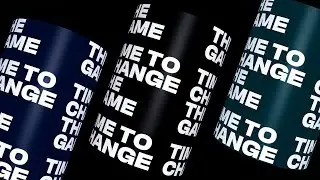 Bold Loop Typography Animation In After Effects