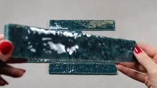 Art Brut Sapphire Tile by Tiles & Mosaics