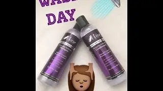 Quick Wash Day Using 'THE MANE CHOICE' Shampoo & Conditioner