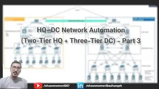 Two-Tier HQ & Three-Tier DataCenter Automation using Ansible - Session 3 - Ansible Playbooks & Roles