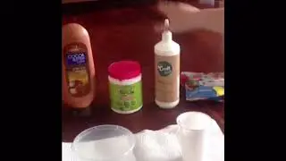 HOW TO MAKE BUTTER SLIME (FIRST VIDEO)