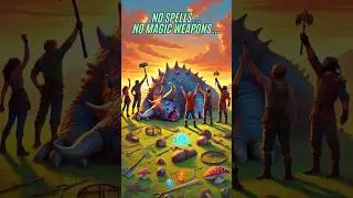 How Level 1 Adventurers Can Beat the Tarrasque Using Only Tools! #dnd #youtubeshorts #shorts