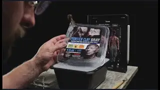 First Monster Clay Figure Sculpture