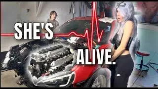 SHE FINALLY STARTED! MY 1k+HP 2JZ FRS SWAP PROGRESS RECAP + WIRING