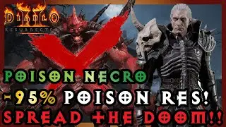 [BUILD] Poison Necromancer with insane Lower Resist？-Diablo Hell Difficulty-Diablo 2 Resurrected