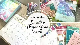 NEW Erin Condren Desktop Organization & Other Accessories