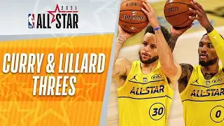 2021 NBA All-Star Game: Stephen Curry & Damian Lillard&rsquo;s Logo Range Madness