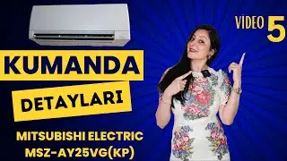 Mitsubishi Klima Kumanda Yakın Çekim