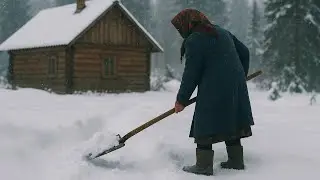 A Grandmother Lives Alone in a Snow-Covered Village. A True Rural Story
