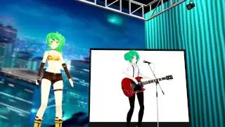[Sonika & Hatsune Miku] Rape Me (Nirvana Cover) + MMD Video